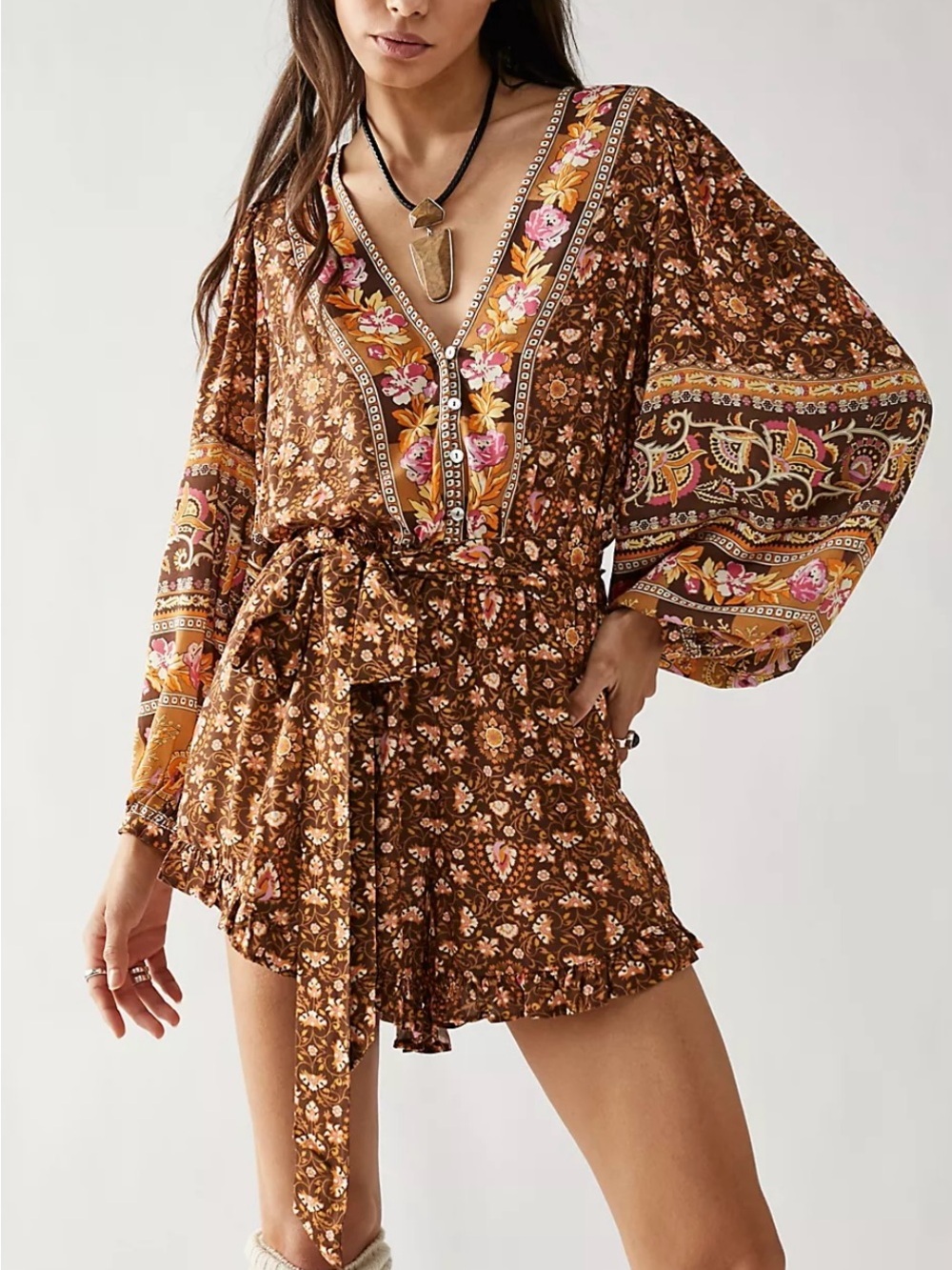Spell Madame Peacock Romper